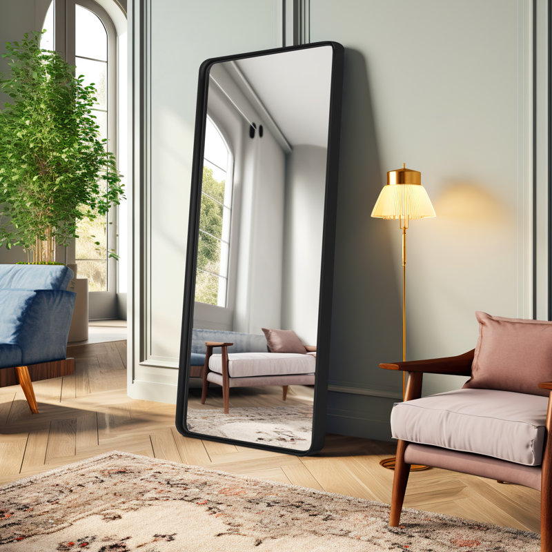 Wade Logan® Anduena Rectangle Metal Mirror & Reviews Wayfair